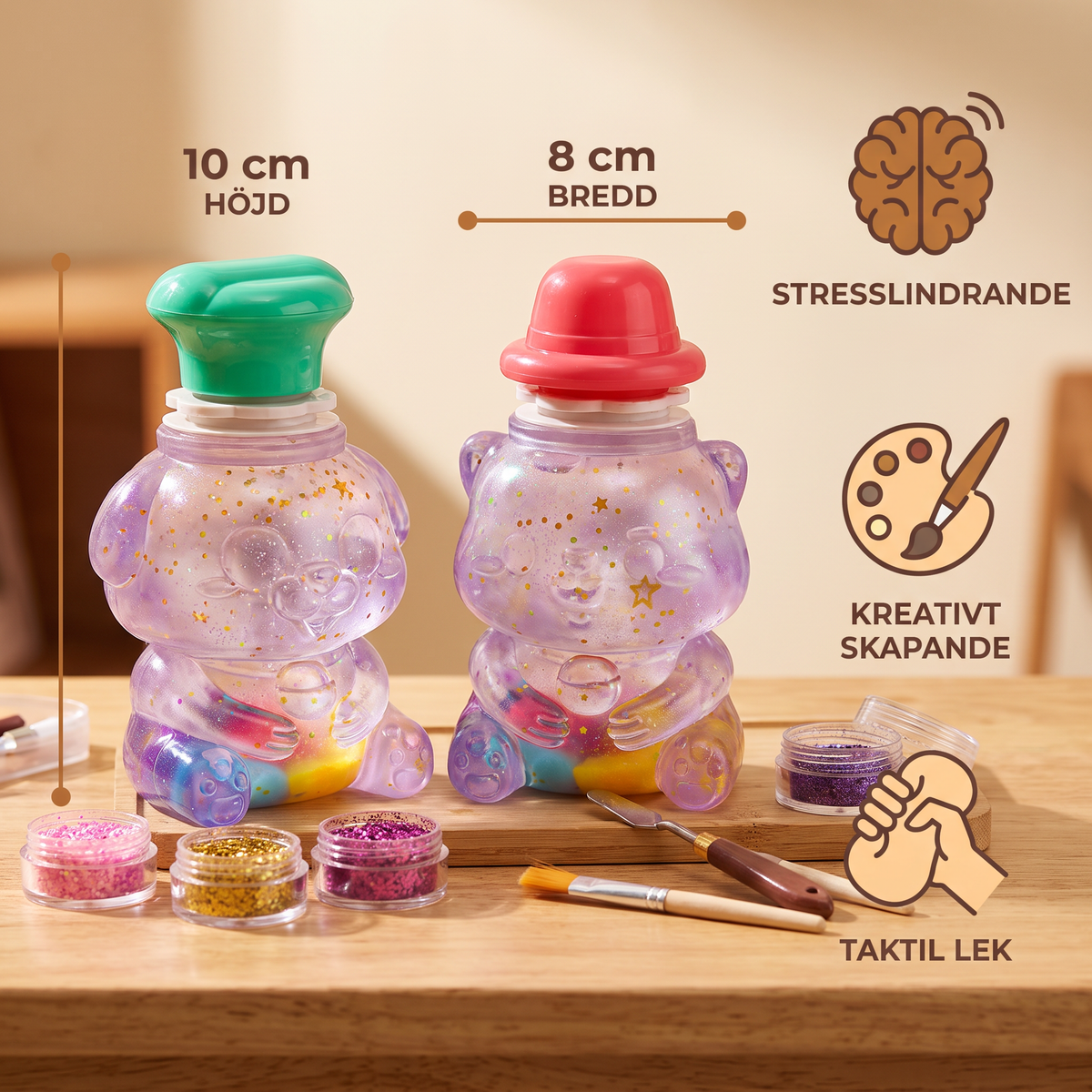 DIY-Pysselset För Att Skapa Stresslindrande Kreativa Squishies
