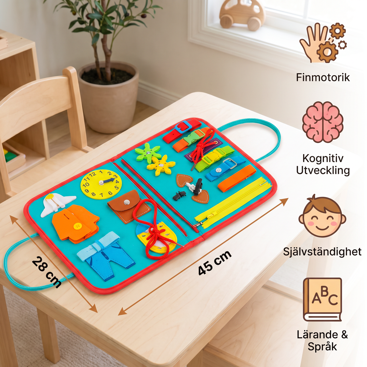 Montessori aktivitets- och lärbok