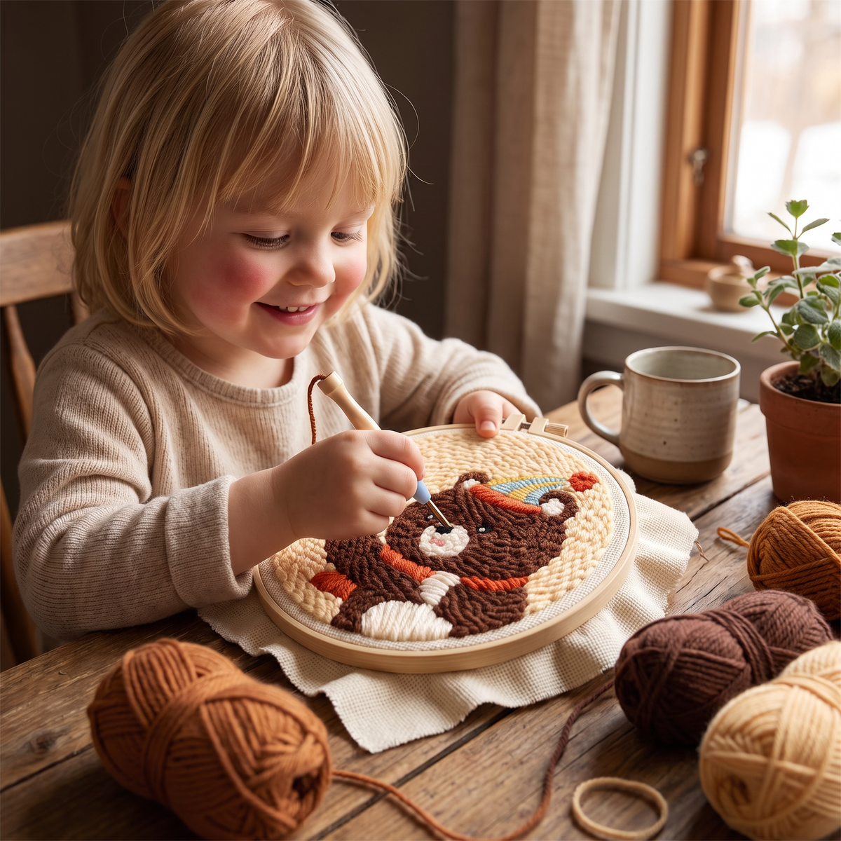DIY Stansnålsbroderiset – Nybörjarkit med Fina Motiv