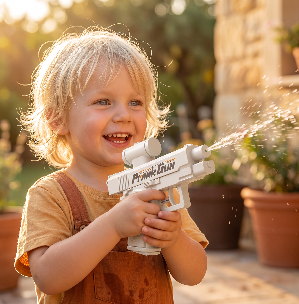 Dubbelsidig sprayvattenpistol för barn – Mini rolig vattenleksak