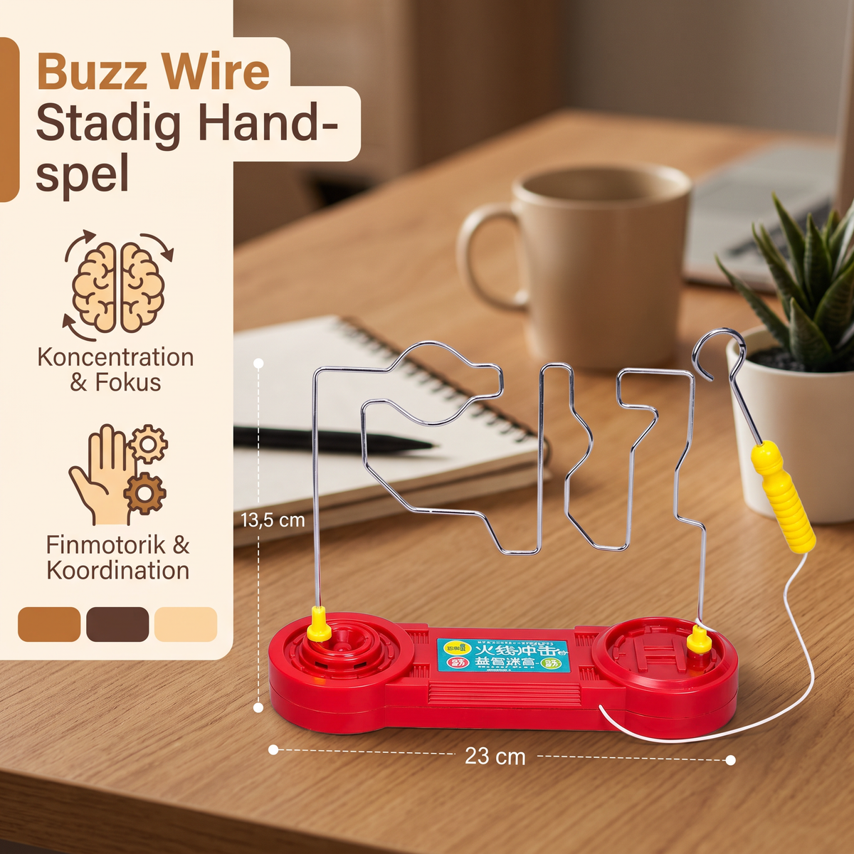 Buzz Wire Stadig Hand-spel