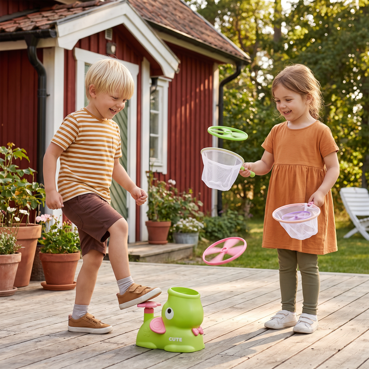 Frisbee Fångarleksak