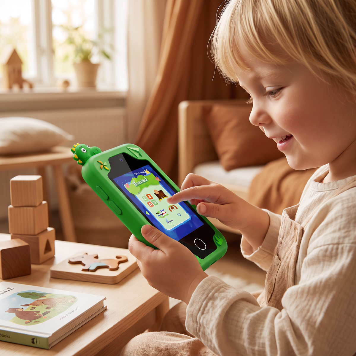Pedagogisk smarttelefonleksak för barn