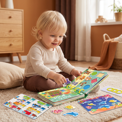 Sensorisk Montessori-Aktivitetsbok