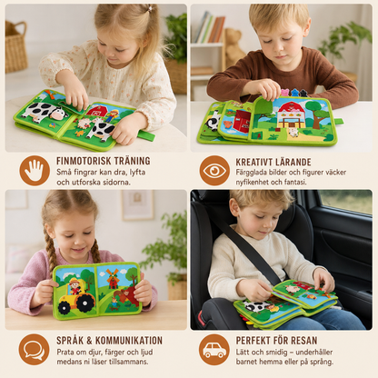 Pedagogisk Montessori-Bondgårdssagobok