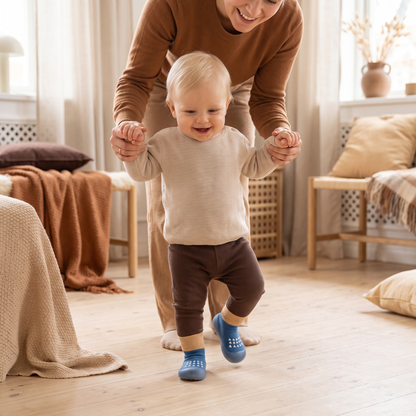 Babysockor – Lätta och Andningsbara Första Gångskor