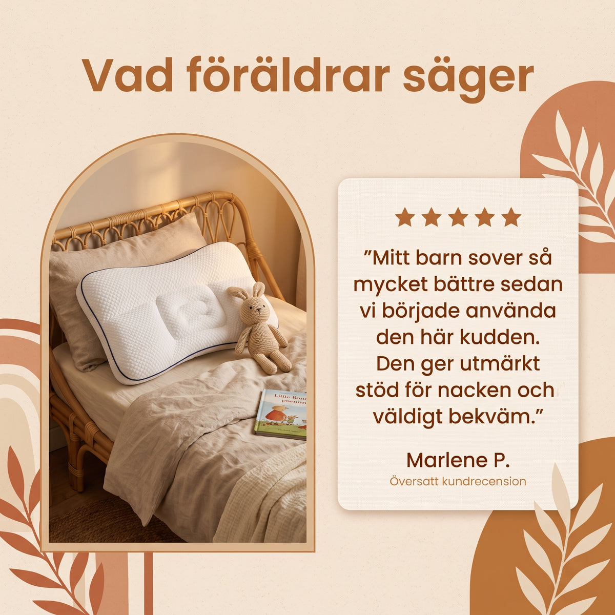 Hållningskudde för barn