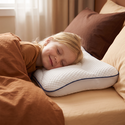 Ergonomisk Barnkudde i Memory Foam med Nackstöd
