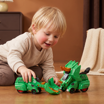 Förvandlingsbara Dinosauriebilar