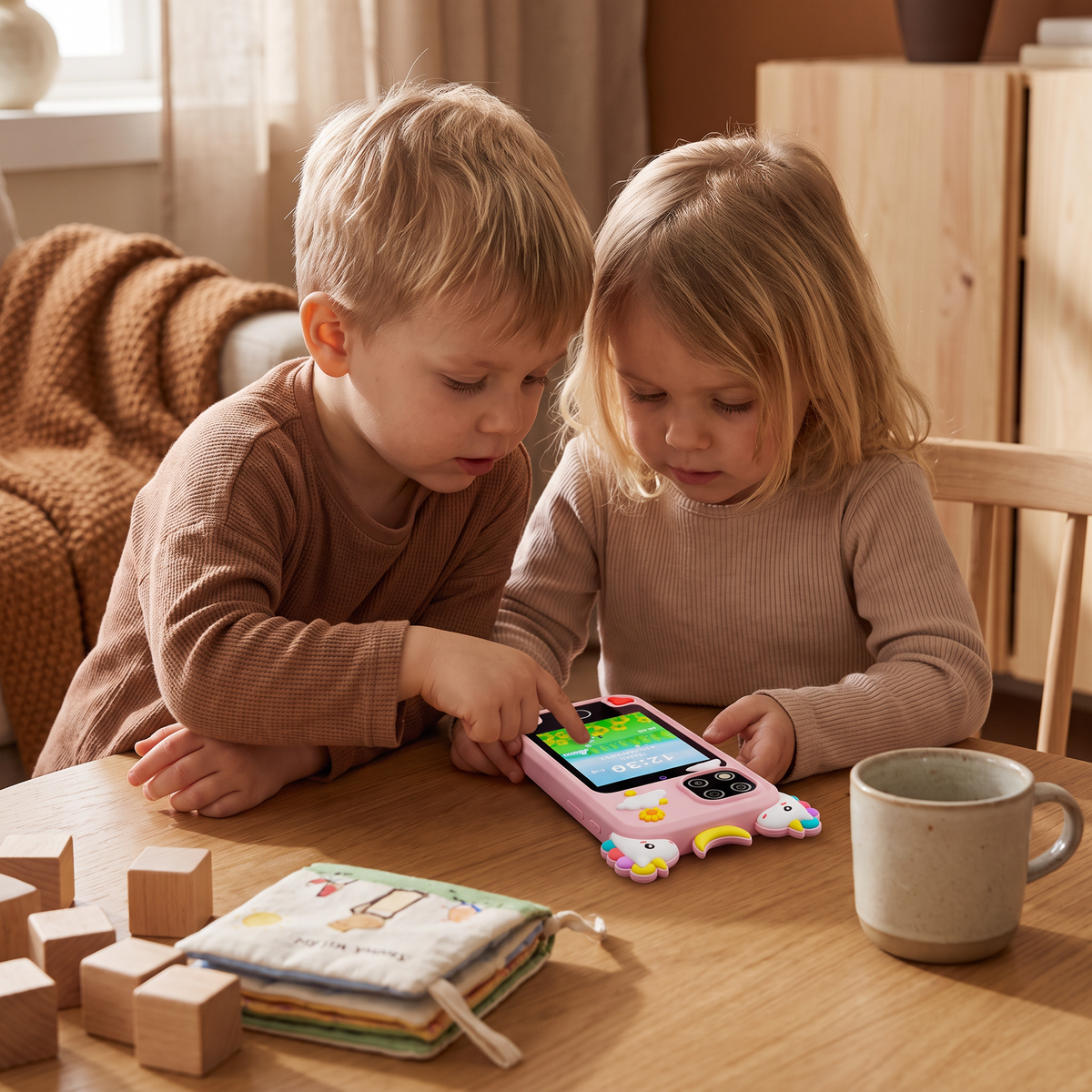 Pedagogisk smarttelefonleksak för barn