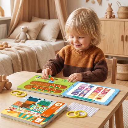 Sensorisk Montessori-Aktivitetsbok