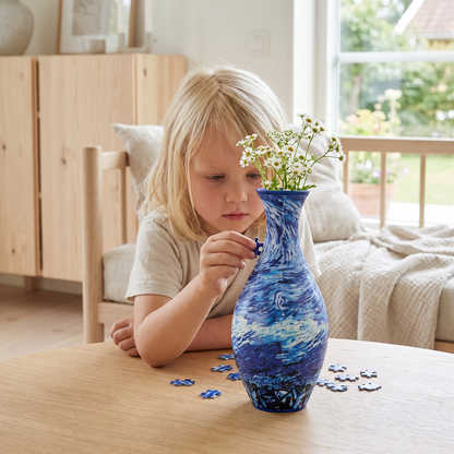 DIY 3D-pusselblomvas