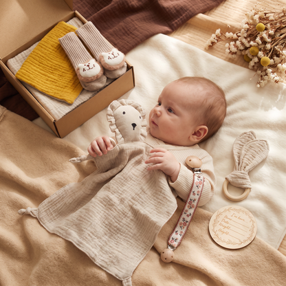 6-delat presentset för nyfödda – baby startpaket