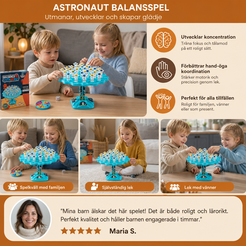 Astronaut Balansspel