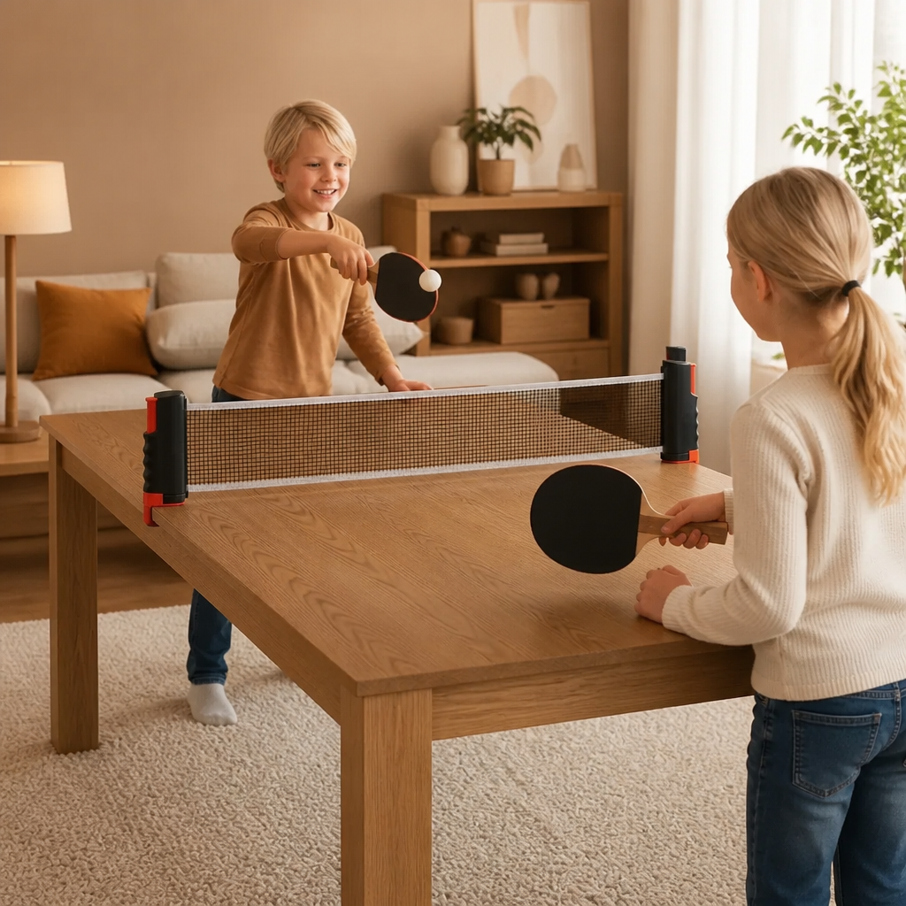 Justerbart Bordtennisset – Passar På Alla Bord!