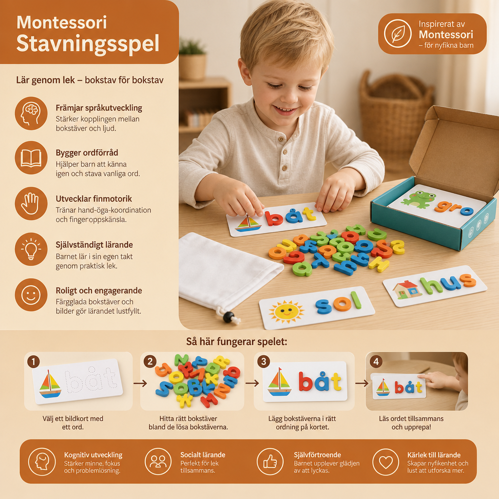 Montessori Stavningsspel