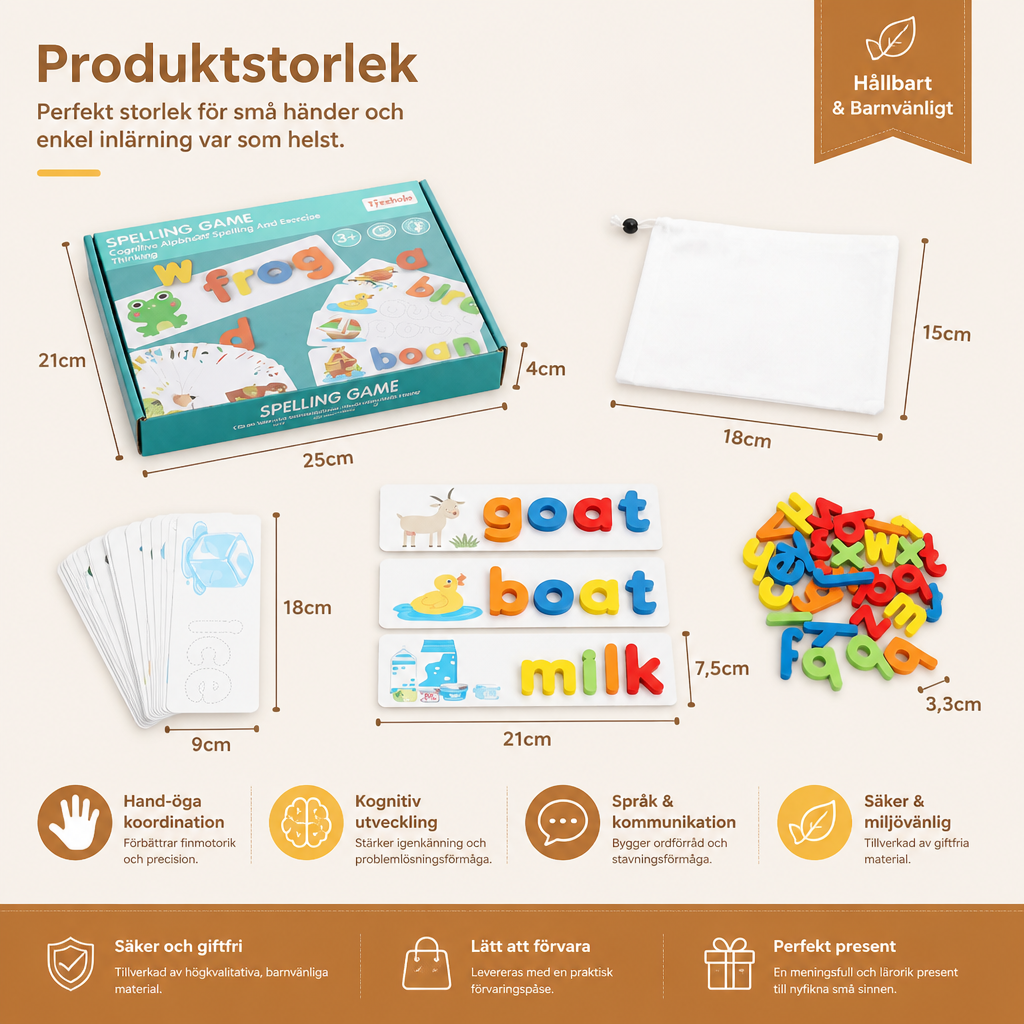 Montessori Stavningsspel