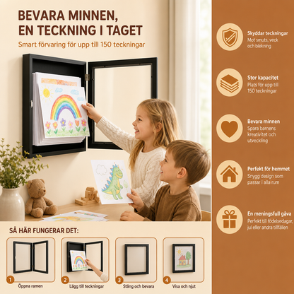 Bildram – Rymmer Upp Till 150 Teckningar
