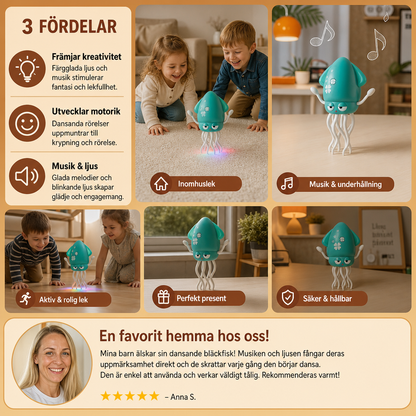 Dansande Bläckfiskleksak För Barn