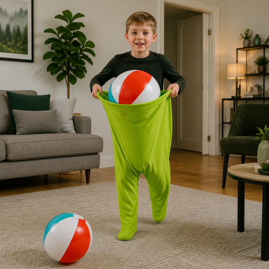 Clownbyxor Fångboll Familjespel