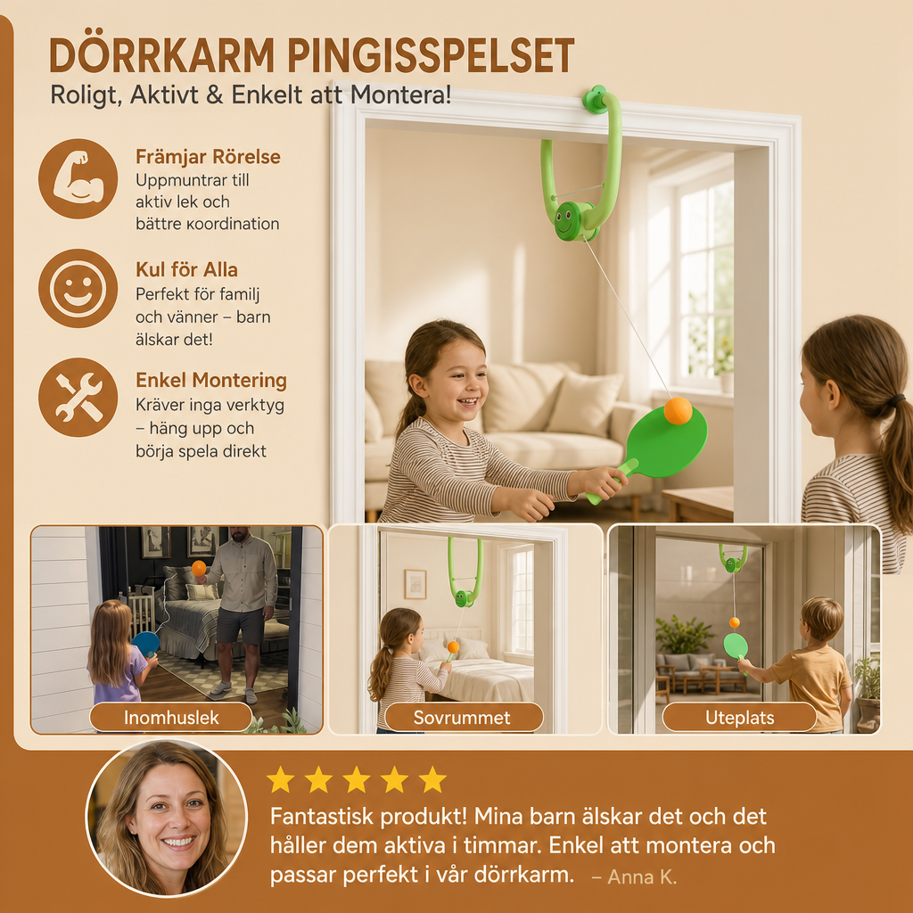 Dörrkarm pingis spelset