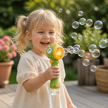 Lysande såpbubbelstav för barn – automatisk bubbelmaskin