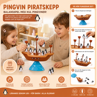 Pingvin Piratskepp – Balansspel