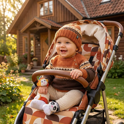 Sensoriska Mjuka Strumpor Och Armband För Bebisar