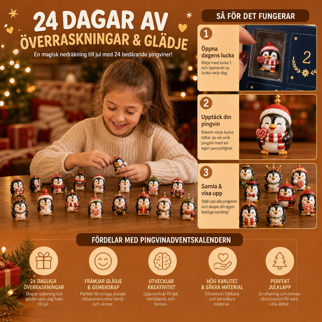 24-dagars pingvinadventskalender
