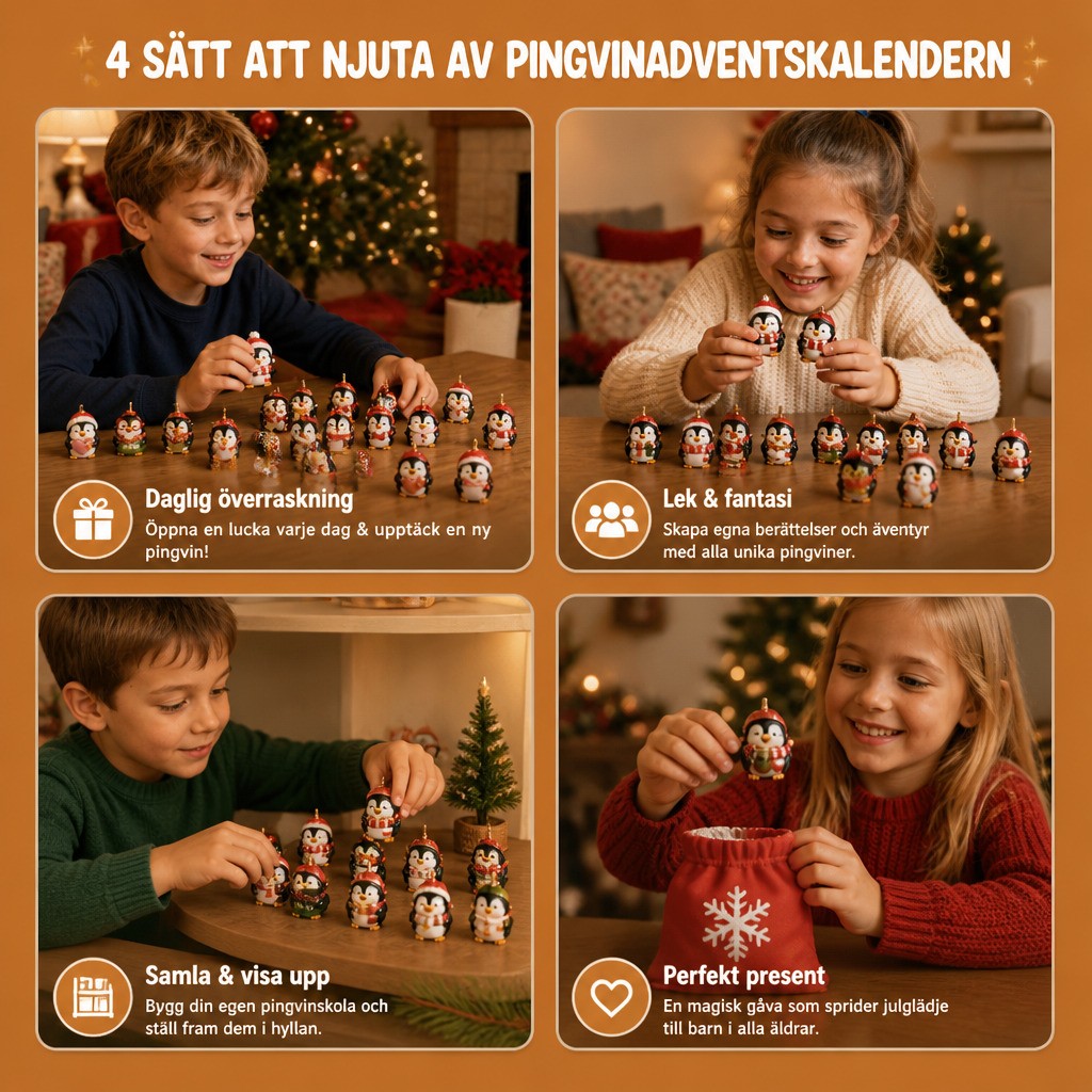 24-dagars pingvinadventskalender