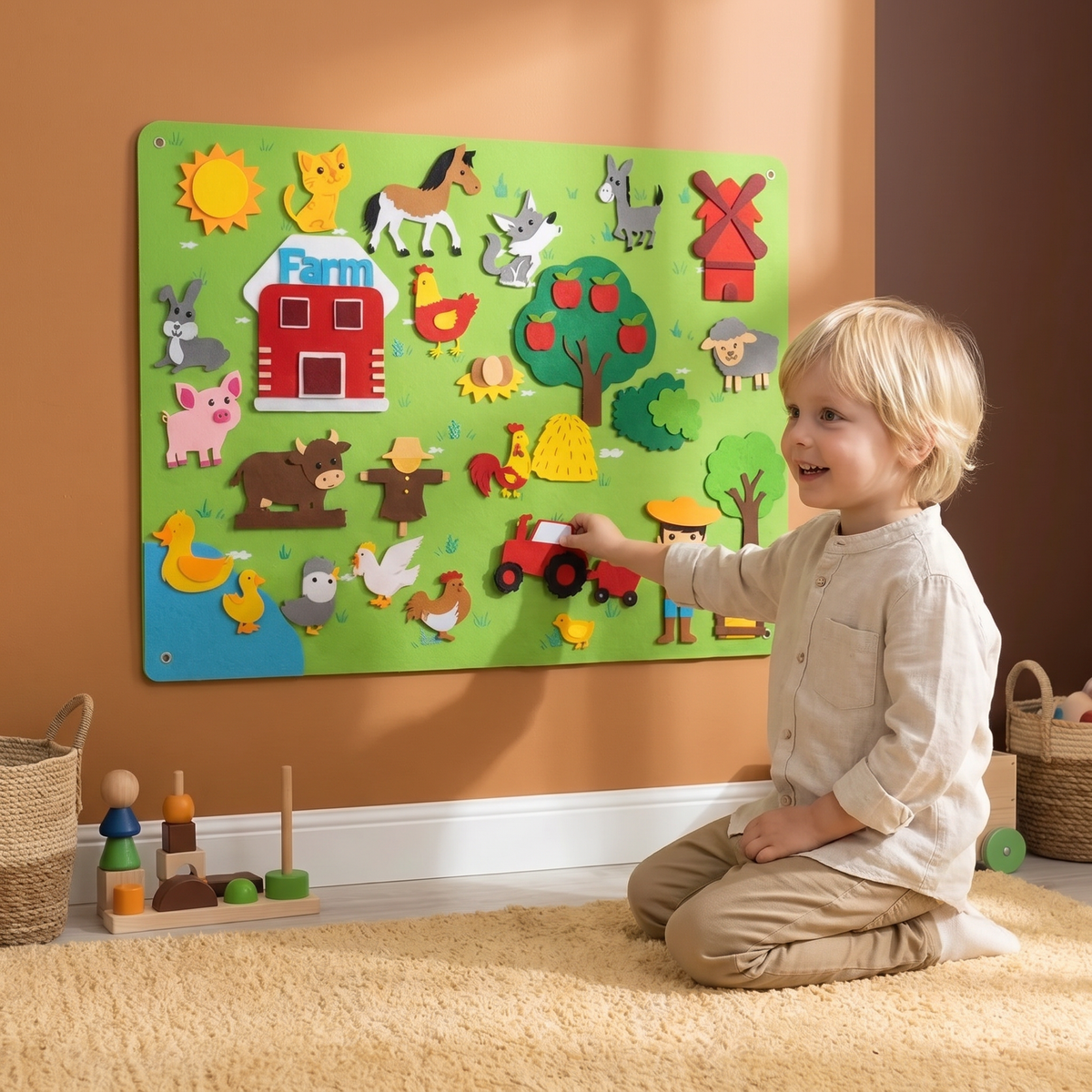 Montessori Filtvärldar