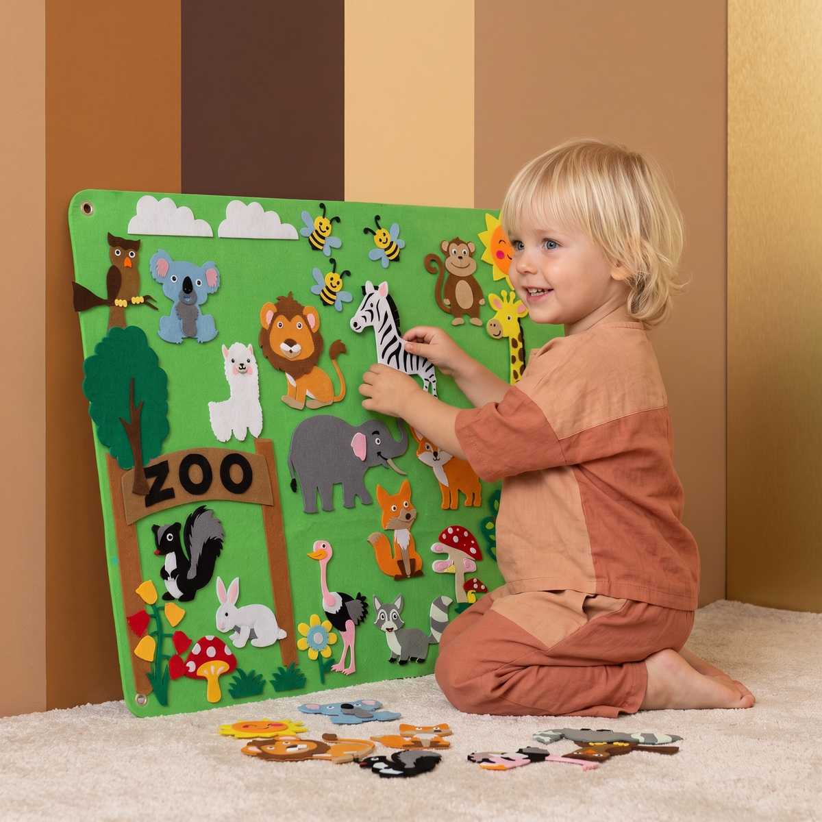 Montessori Filtvärldar
