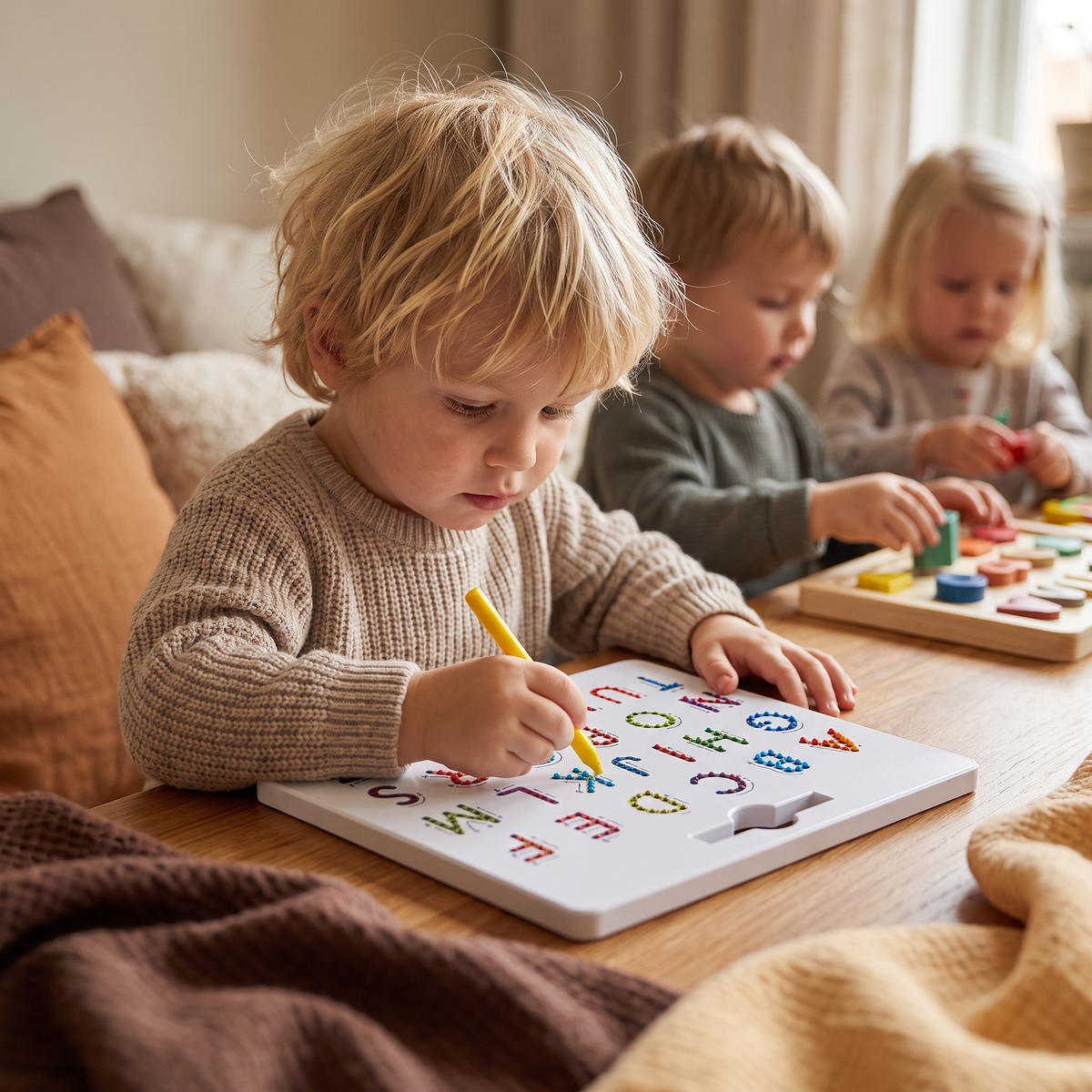 Pedagogisk Magnetisk Kulskrivtavla För Lärande