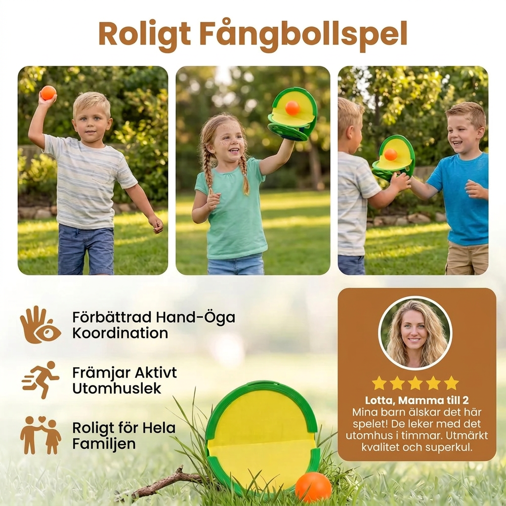 Roligt Bollfångarspel