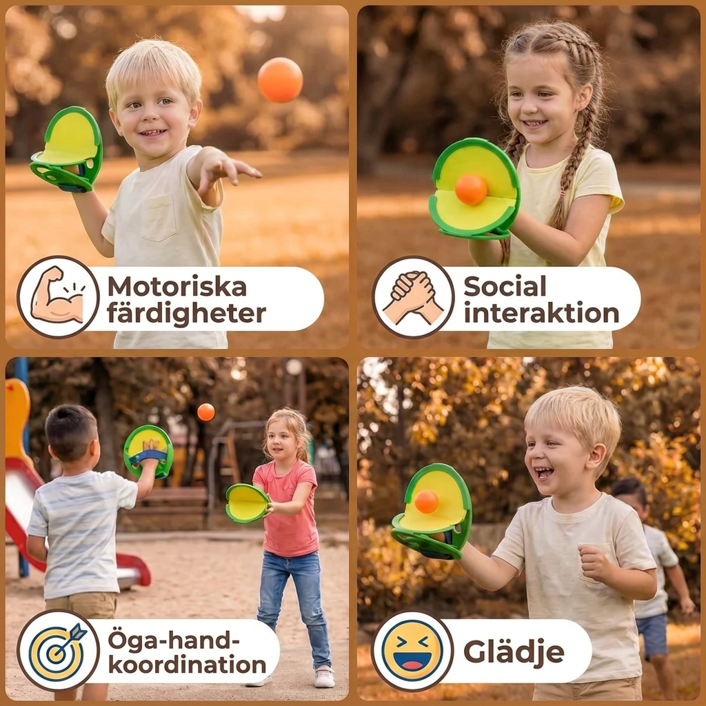 Roligt Bollfångarspel