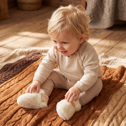 Mjuka Babysockskor