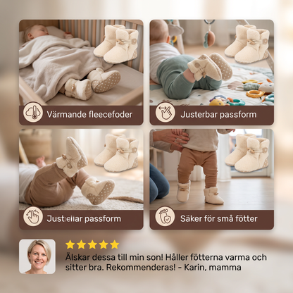 Mjuka Babysockskor