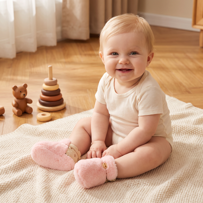 Mjuka Babysockskor