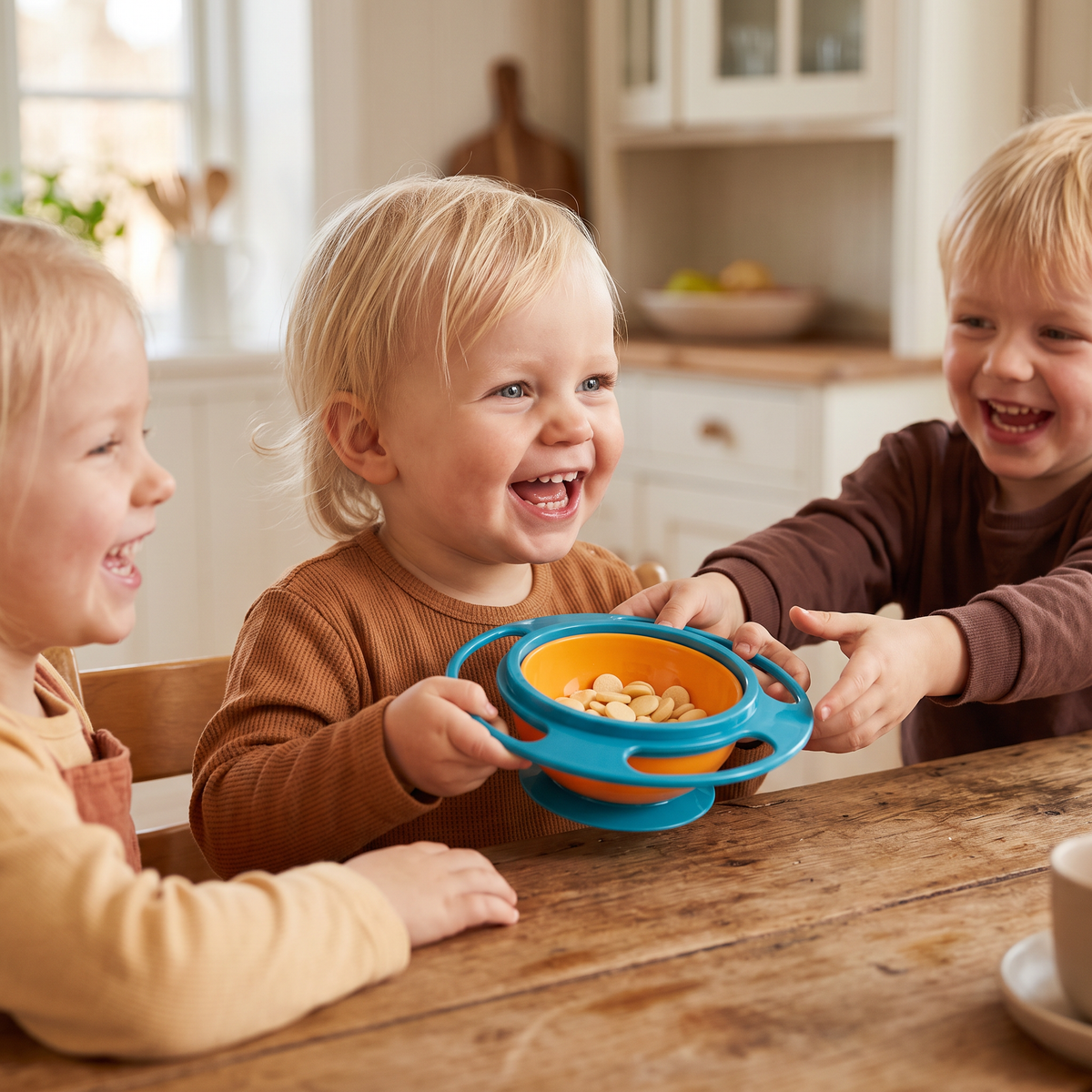 Spillsäker Babyskål – Måltider Utan Spill