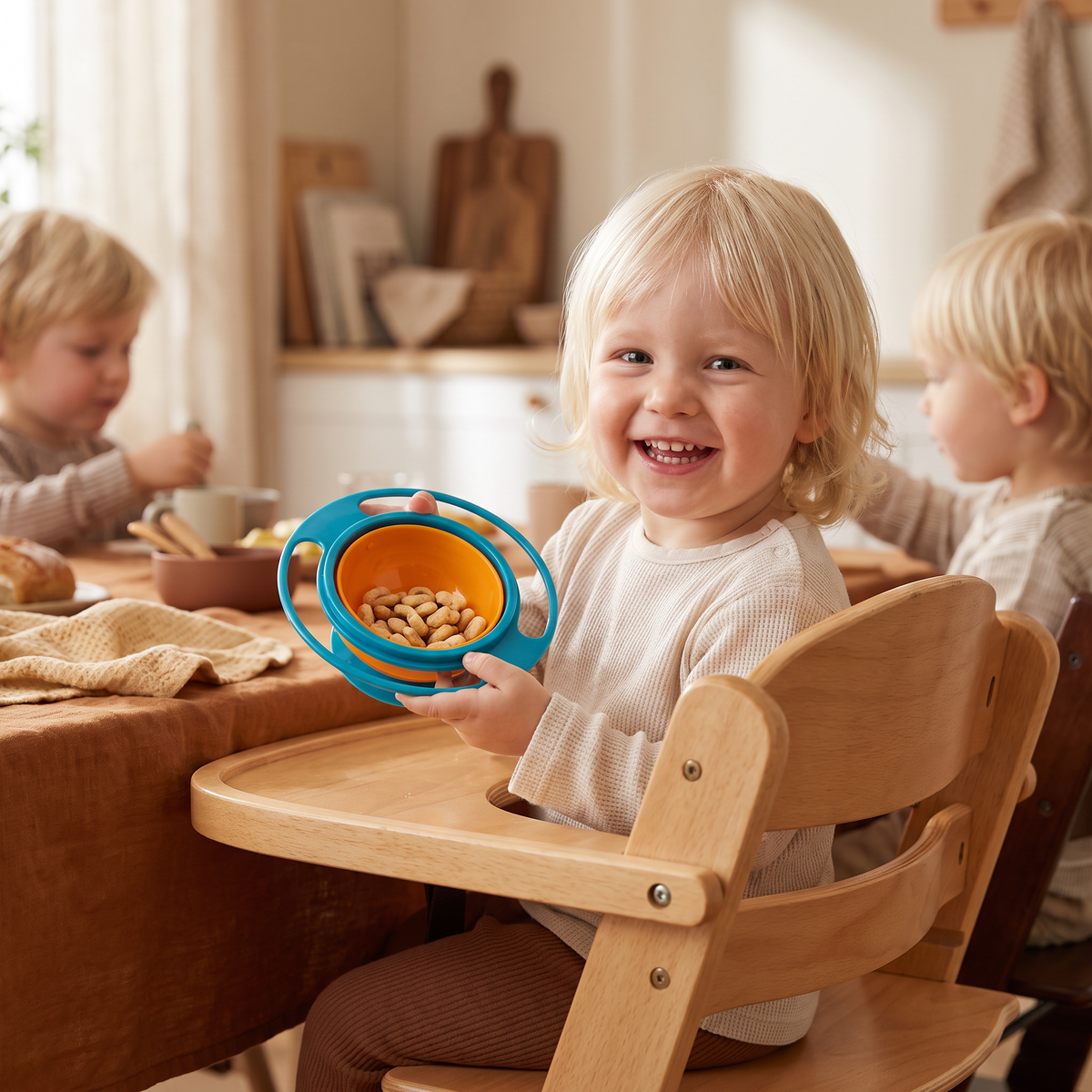 Spillsäker Babyskål – Måltider Utan Spill