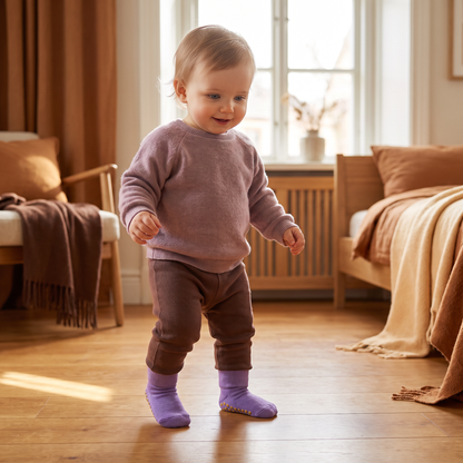 Säkra Halkfria Sockskor för Barn