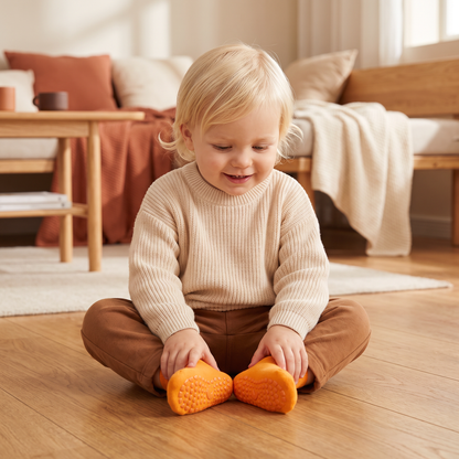 Säkra Halkfria Sockskor för Barn