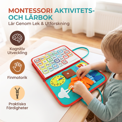 Montessori aktivitets- och lärbok