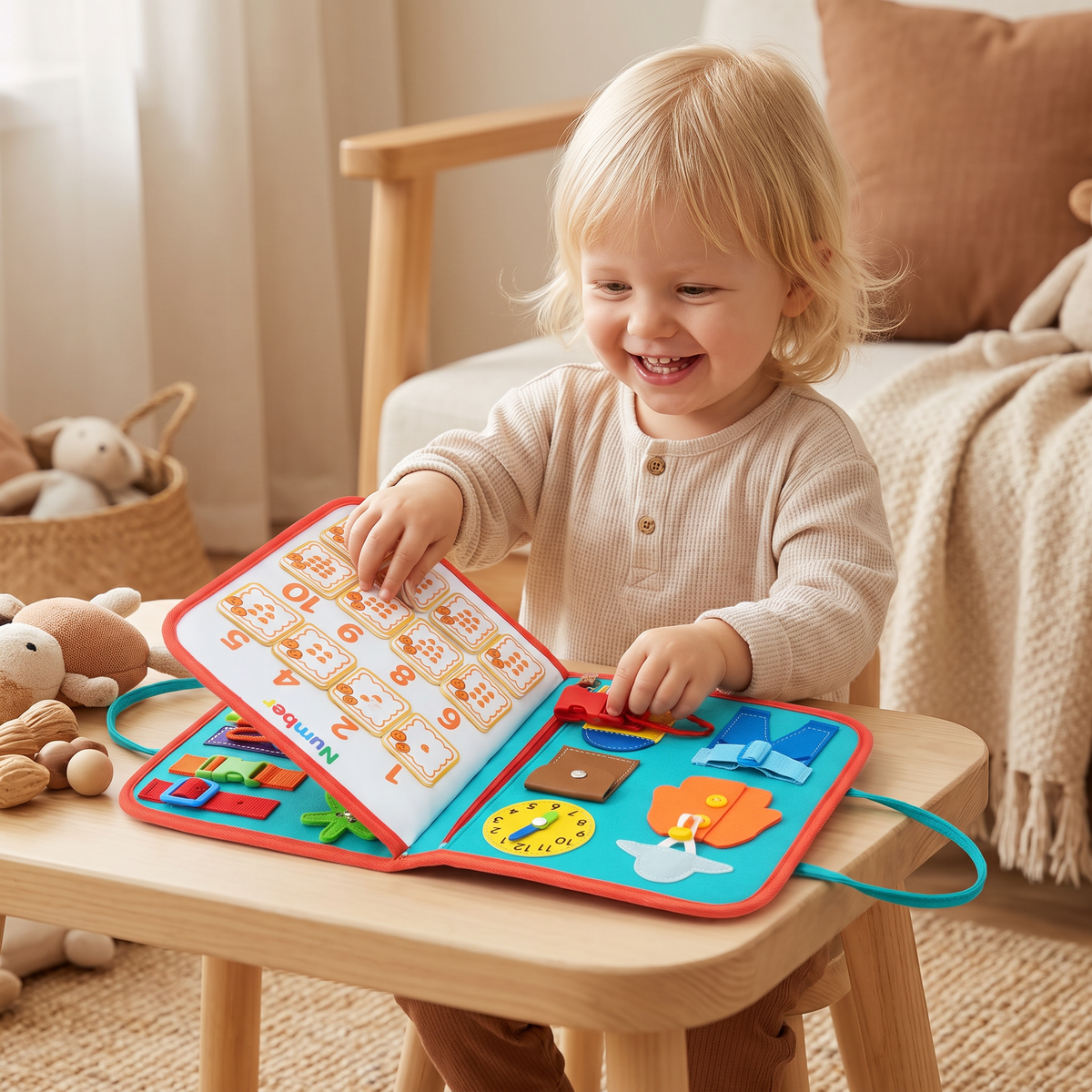 Montessori aktivitets- och lärbok