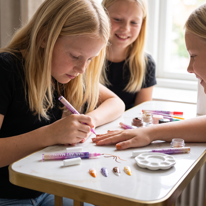 Nail Art-marker set med precisionstipp – akrylpennor för fina nageldesigner