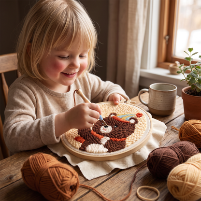 DIY Stansnålsbroderiset – Nybörjarkit med Fina Motiv