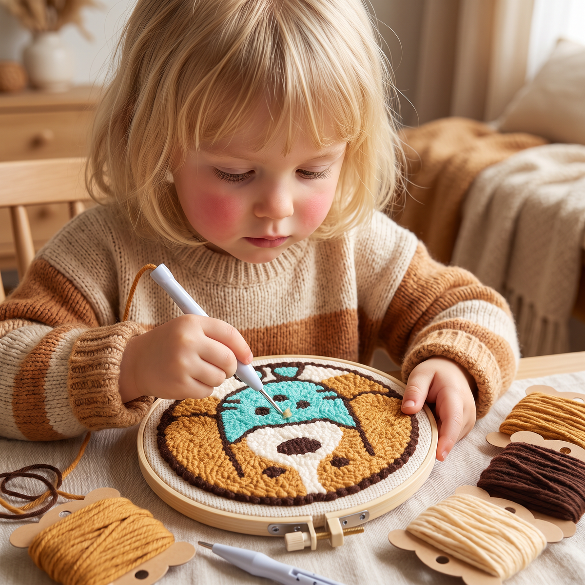 DIY Stansnålsbroderiset – Nybörjarkit med Fina Motiv