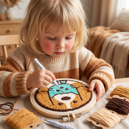 DIY Stansnålsbroderiset – Nybörjarkit med Fina Motiv