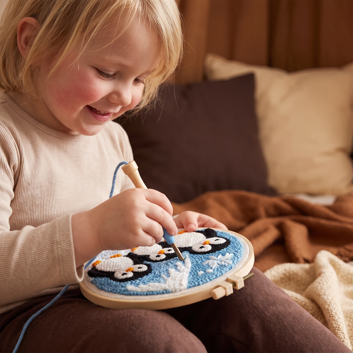 DIY Stansnålsbroderiset – Nybörjarkit med Fina Motiv
