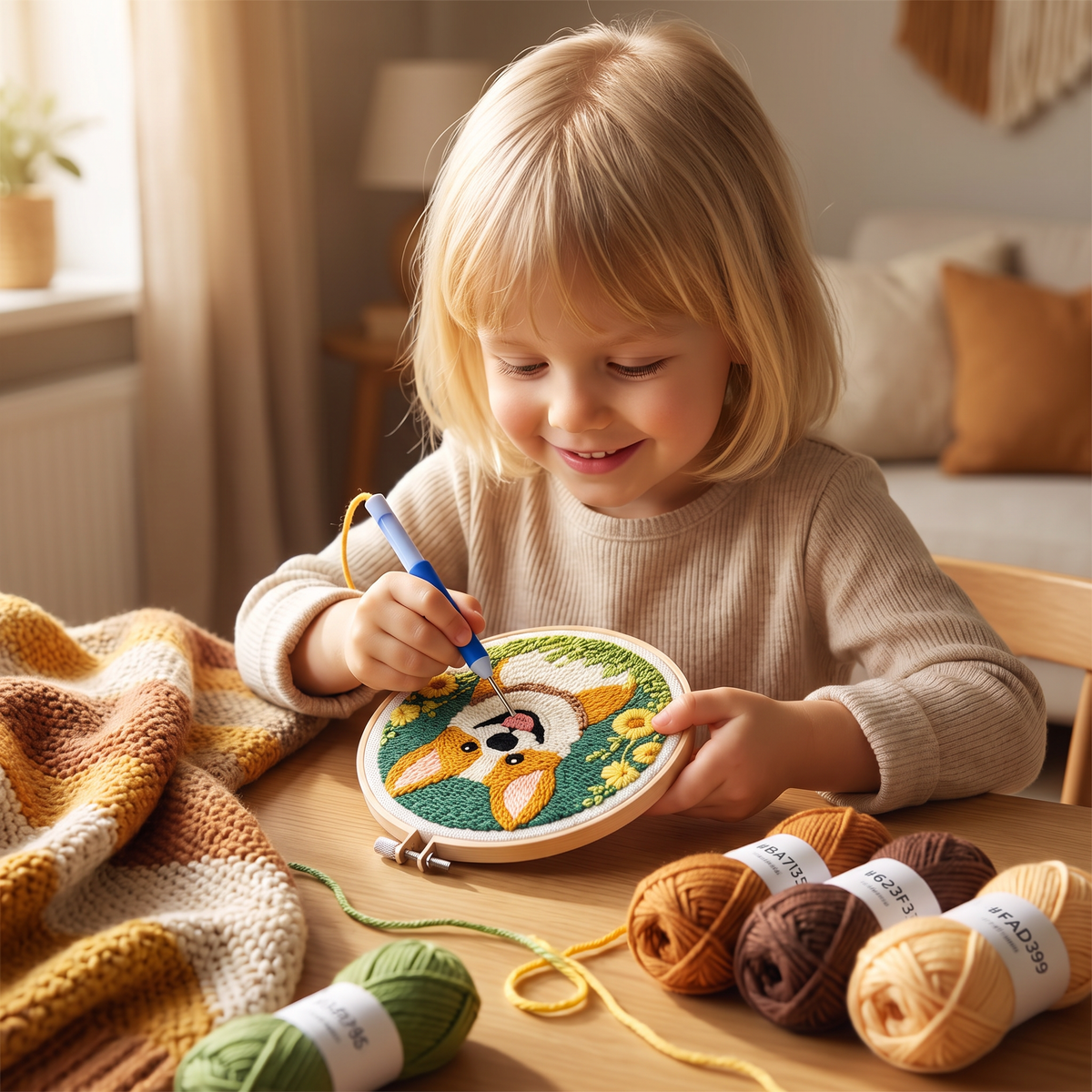 DIY Stansnålsbroderiset – Nybörjarkit med Fina Motiv